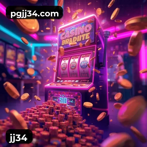 Imagem promocional da jj34 mostrando a plataforma e suas vantagens